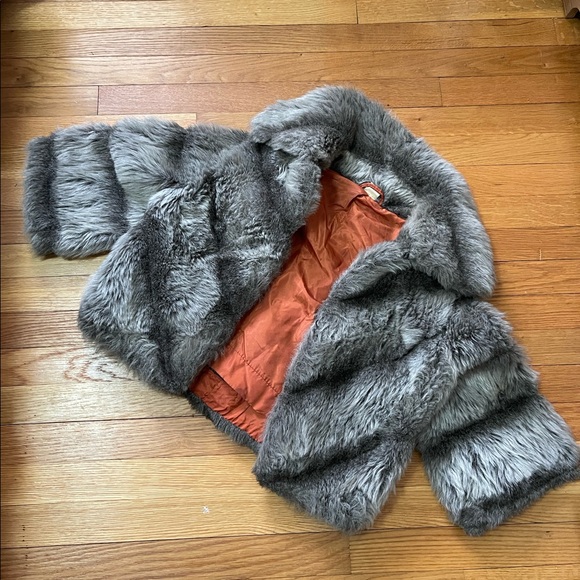 VINTAGE GLENOIT FAUX FUR JACKET FROM around the 1960’s MADE IN ENGLAND - Picture 9 of 16